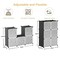 BASTUO Cube Storage Organizer, 6-Cube Closet Shelves Modular Storage Cabinet Units, DIY Plastic Storage Cube Organizerv Bookcase Shelves Organizer with Doors for Livingroom, Bedroom and Office